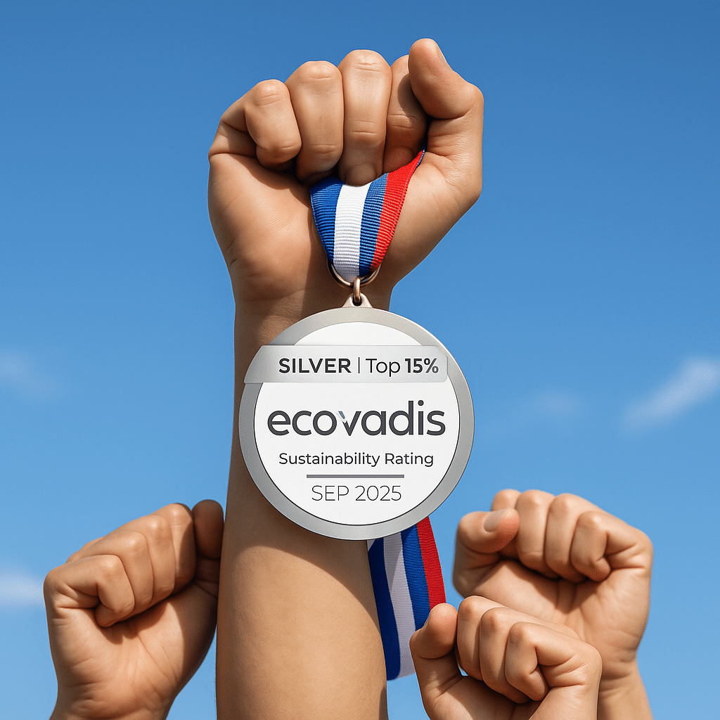 médaille d'argent EcoVadis
