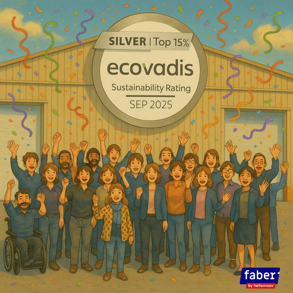Médaille d'argent EcoVadis collectif