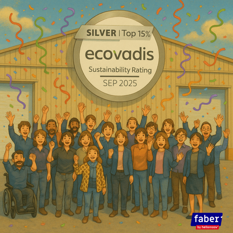 Médaille d'argent EcoVadis collectif