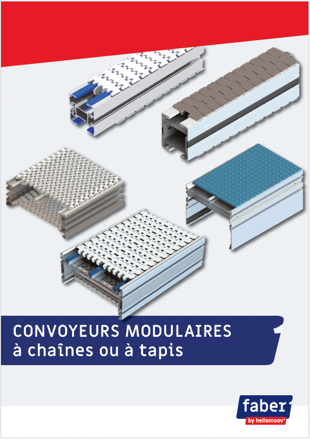 documentation convoyeurs modulaires à chaines ou à tapis