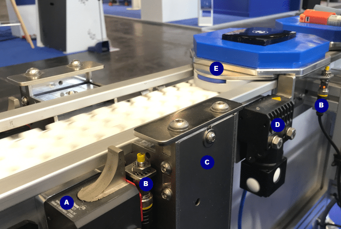 L'équipement du convoyeur flextend WPC