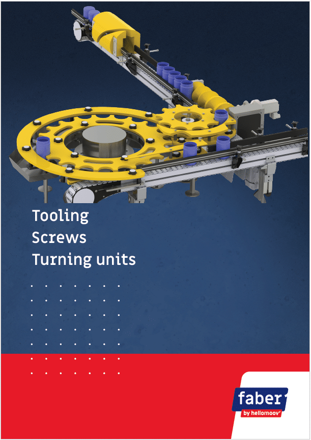 Screws, tools and turning units