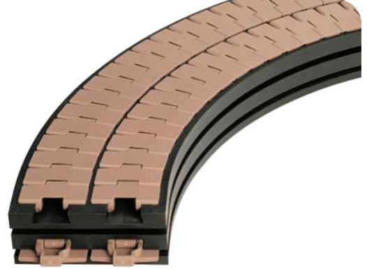 courbes pour chaines biflex